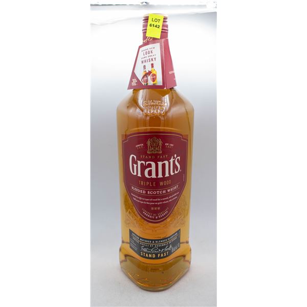GRANTS TRIPLE WOOD BLENDED SCOTCH WHISKEY 1.14L