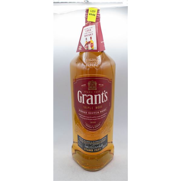 GRANTS TRIPLE WOOD BLENDED SCOTCH WHISKEY 1.14L