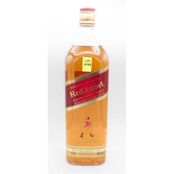 JOHNNIE WALKER RED LABEL BLENDED SCOTCH WHISKEY