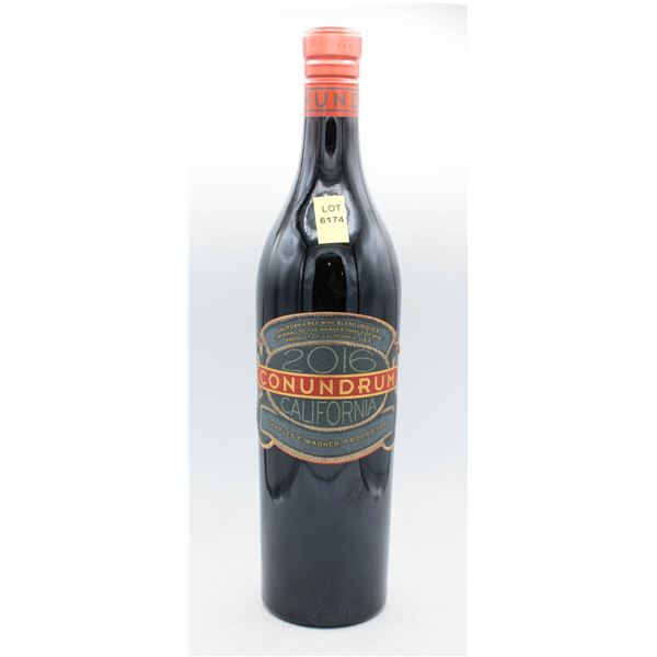 CONUNDRUM 2016 RED WINE BLEND 750ML 14.9% ABV
