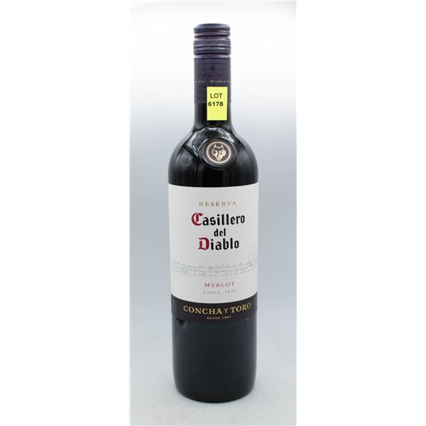 CASILLERO DEL DIABLO 2023 MERLOT 750ML 13.5% ABV