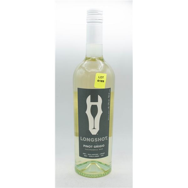 LONGSHOT PINOT GRIGIO 2020 750ML 13% ABV