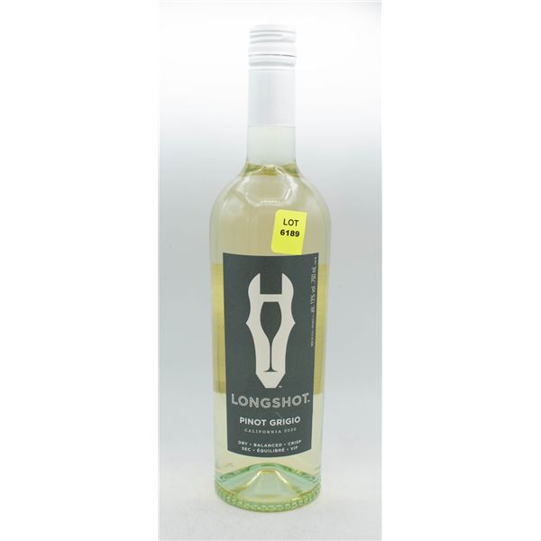 LONGSHOT PINOT GRIGIO 2020 750ML 13% ABV