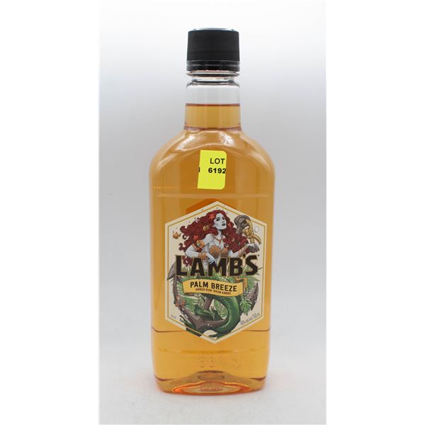 LAMB'S PALM BREEZE AMBER RUM 750ML 40% ABV