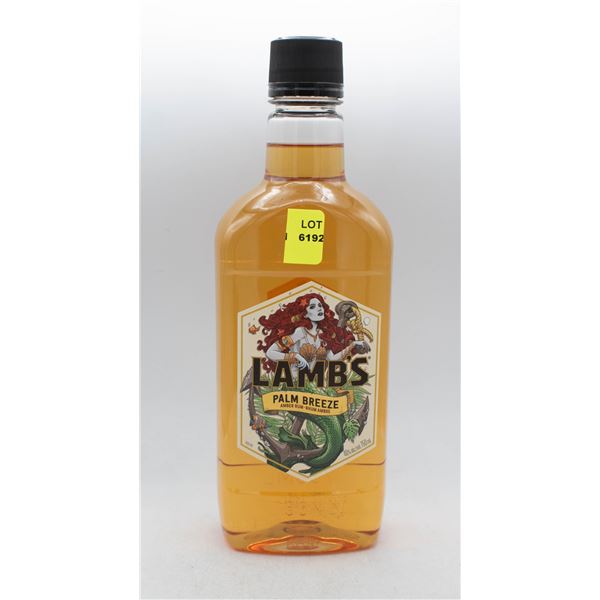LAMB'S PALM BREEZE AMBER RUM 750ML 40% ABV