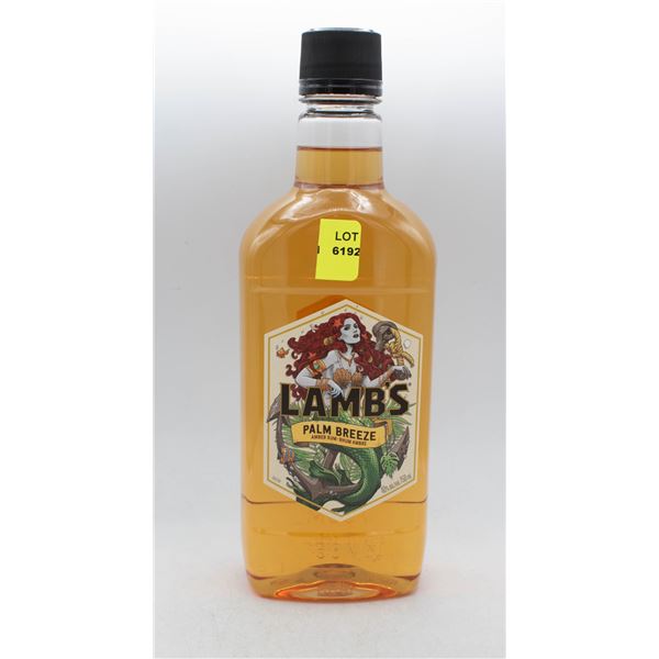 LAMB'S PALM BREEZE AMBER RUM 750ML 40% ABV