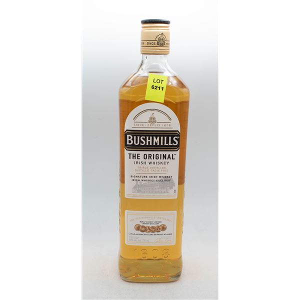 BUSHMILLS THE ORIGINAL IRISH WHISKEY 750ML 40% ABV