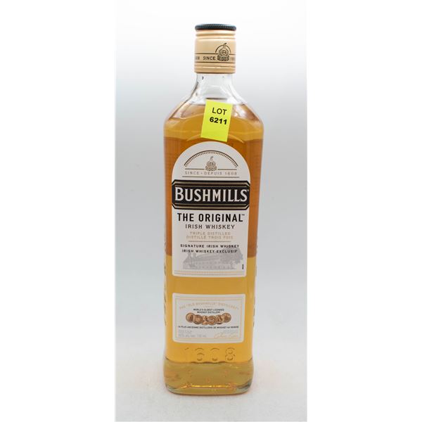 BUSHMILLS THE ORIGINAL IRISH WHISKEY 750ML 40% ABV