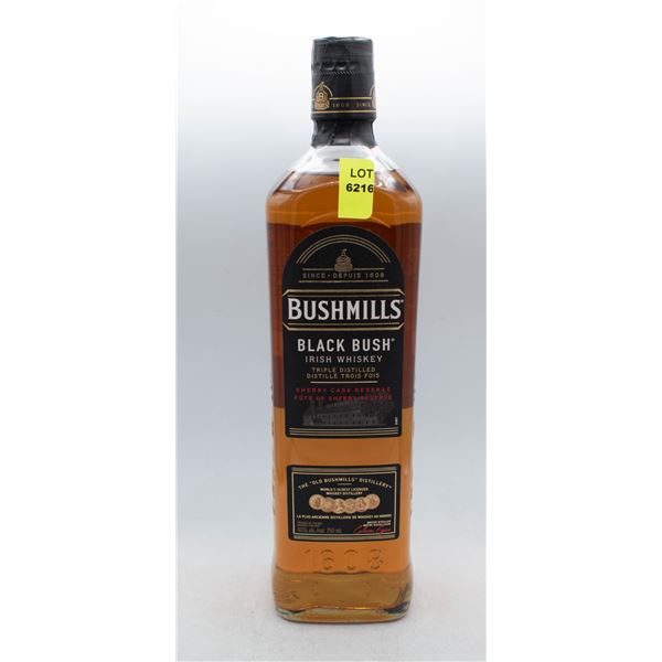 BUSHMILLS BLACK BUSH IRISH WHISKEY 750ML 40% ABV