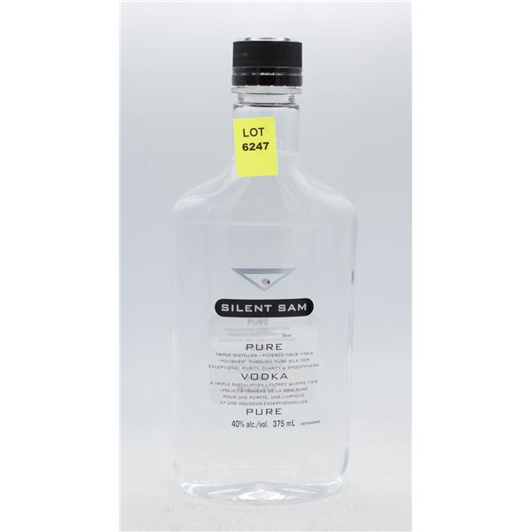 SILENT SAM PURE VODKA 375ML 40% ABV