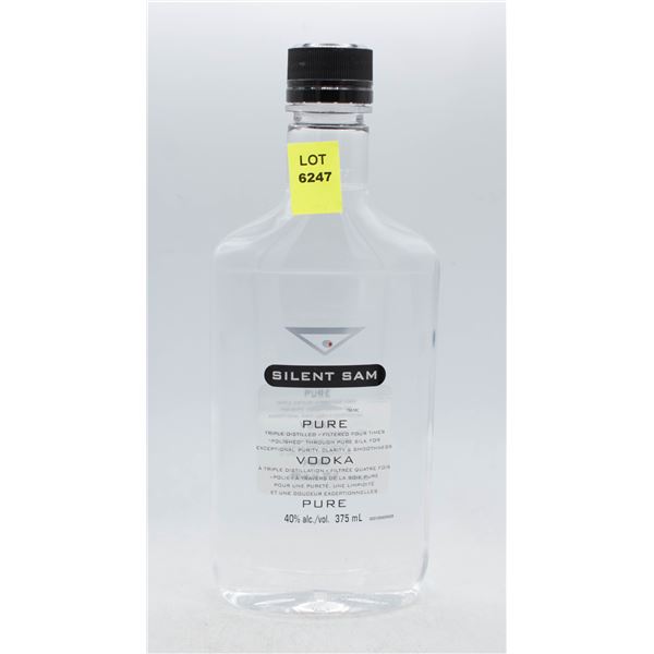 SILENT SAM PURE VODKA 375ML 40% ABV
