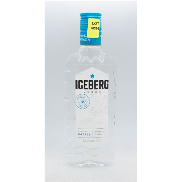 ICEBURG VODKA 375ML 40% ABV