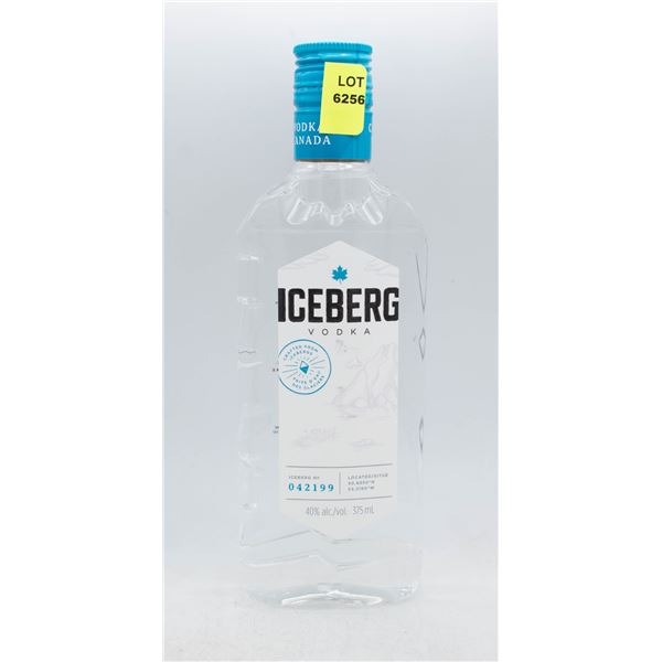 ICEBURG VODKA 375ML 40% ABV