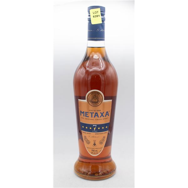 METAXA GREEK SPIRIT 750ML 40% ABV