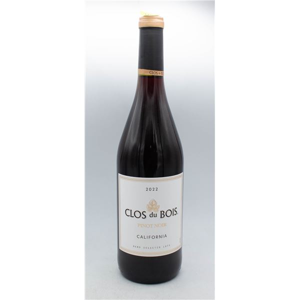 CLOS DU BOIS PINOT NOIR 2022 750ML 13.5 ABV