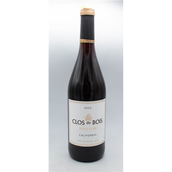 CLOS DU BOIS PINOT NOIR 2022 750ML 13.5 ABV