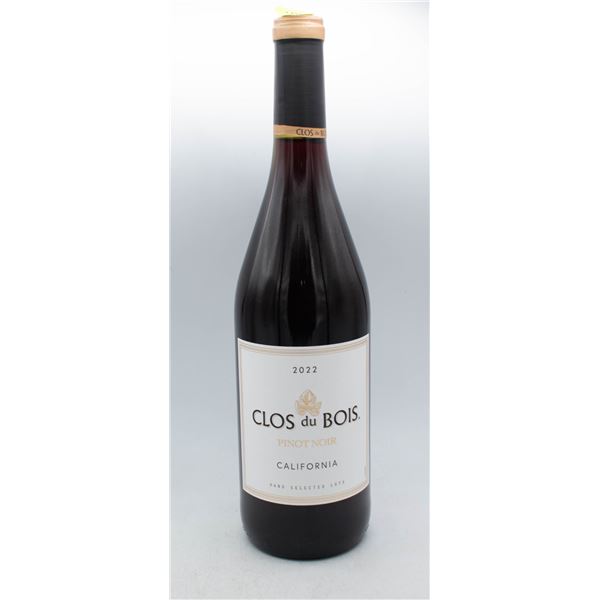 CLOS DU BOIS PINOT NOIR 2022 750ML 13.5 ABV