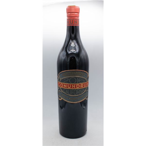 CONUNDRUM 2016 RED WINE BLEND 750ML 14.9% ABV