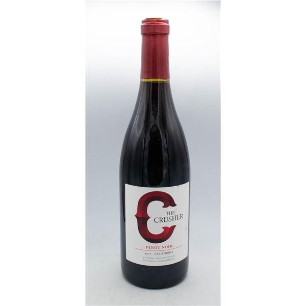 THE CRUSHER PINOT NOIR 2017 750ML 14.5% ABV