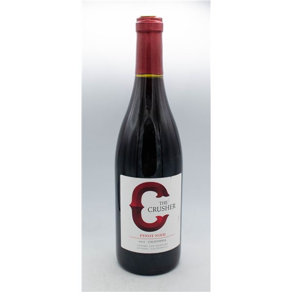 THE CRUSHER PINOT NOIR 2017 750ML 14.5% ABV