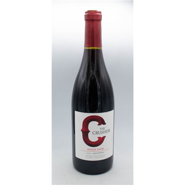 THE CRUSHER PINOT NOIR 2017 750ML 14.5% ABV