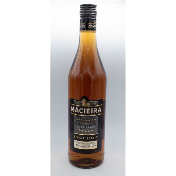 MACIEIRA ROYAL SPIRIT 750ML 40% ABV