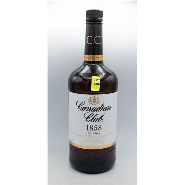 CANADIAN CLUB WHISKY 1.14L 40% ABV