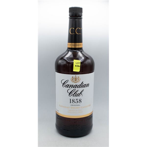 CANADIAN CLUB WHISKY 1.14L 40% ABV