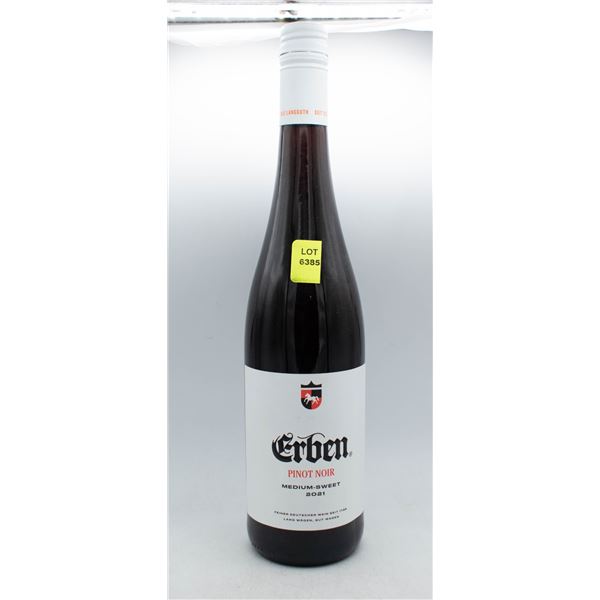 ERBEN PINOT NOIR 2021 MEDIUM SWEET 750ML 10.5% ABV