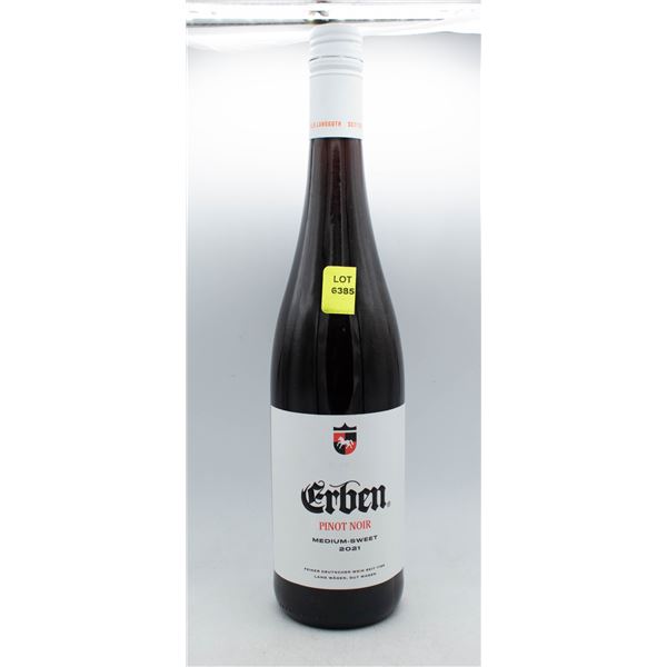 ERBEN PINOT NOIR 2021 MEDIUM SWEET 750ML 10.5% ABV