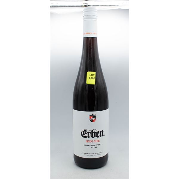 ERBEN PINOT NOIR 2021 MEDIUM SWEET 750ML 10.5% ABV