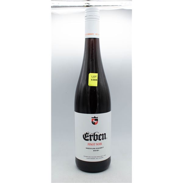 ERBEN PINOT NOIR 2021 MEDIUM SWEET 750ML 10.5% ABV