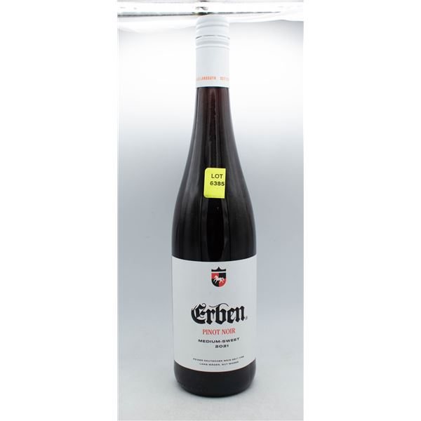 ERBEN PINOT NOIR 2021 MEDIUM SWEET 750ML 10.5% ABV