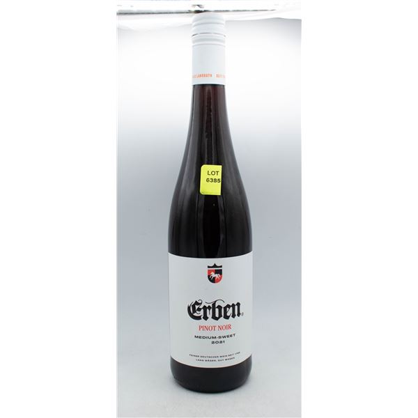 ERBEN PINOT NOIR 2021 MEDIUM SWEET 750ML 10.5% ABV