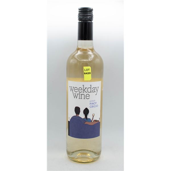 WEEKDAY WINE PRIME & PINOT GRIGIO 750ML 12% ABV