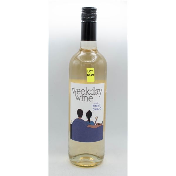 WEEKDAY WINE PRIME & PINOT GRIGIO 750ML 12% ABV