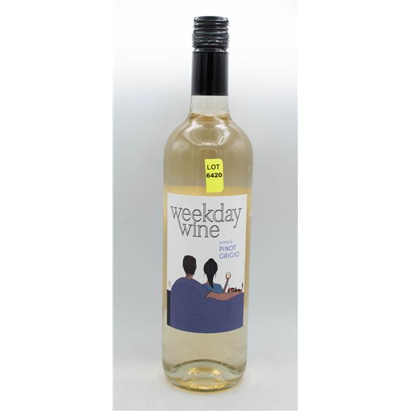 WEEKDAY WINE PRIME & PINOT GRIGIO 750ML 12% ABV