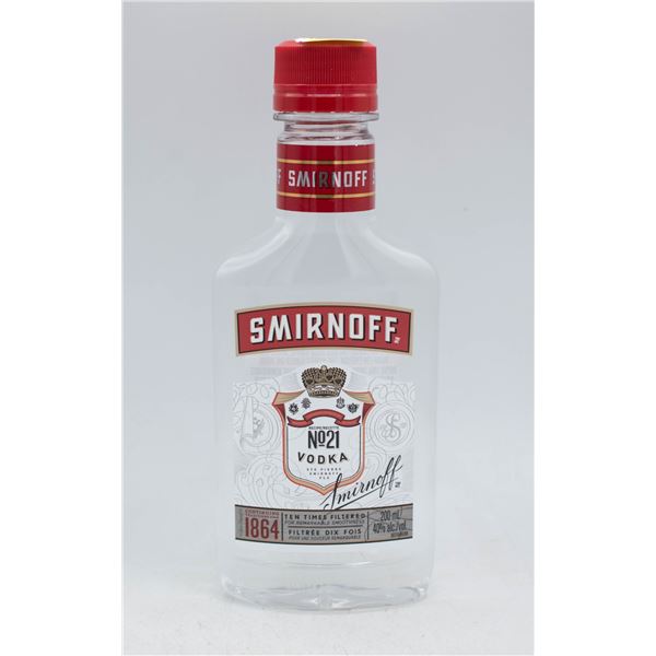 SMIRNOFF VODKA 200ML 40% ABV