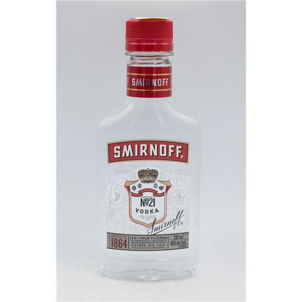 SMIRNOFF VODKA 200ML 40% ABV