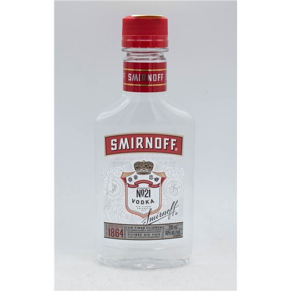 SMIRNOFF VODKA 200ML 40% ABV