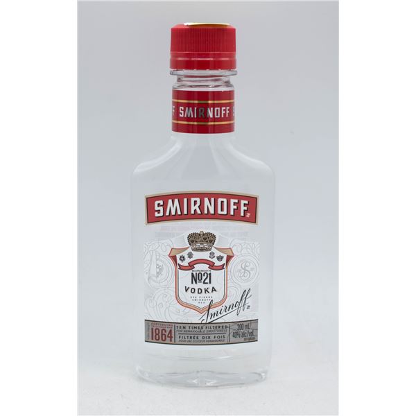 SMIRNOFF VODKA 200ML 40% ABV