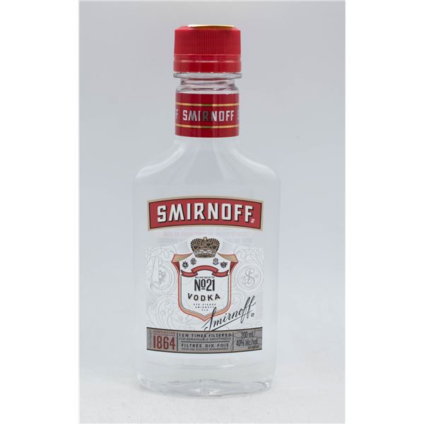 SMIRNOFF VODKA 200ML 40% ABV