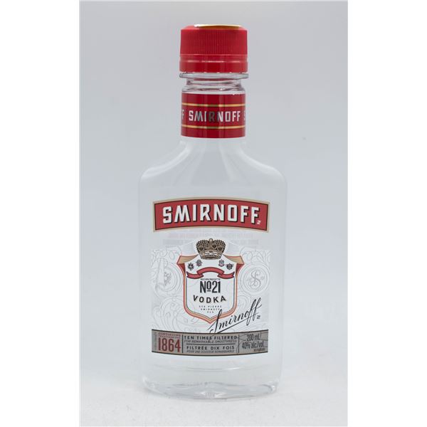 SMIRNOFF VODKA 200ML 40% ABV