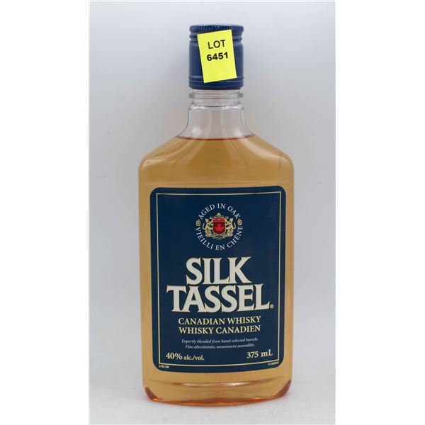 SILK TASSEL CANADIAN WHISKY 375ML 40% ABV