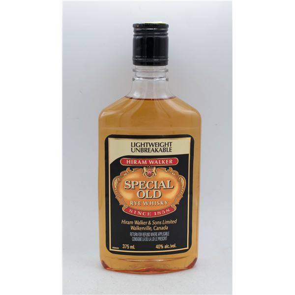 HIRAM WALKER OLD SPECIAL RYE WHISKY 375ML 40% ABV