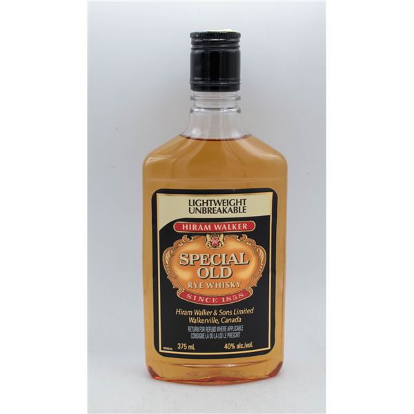 HIRAM WALKER OLD SPECIAL RYE WHISKY 375ML 40% ABV