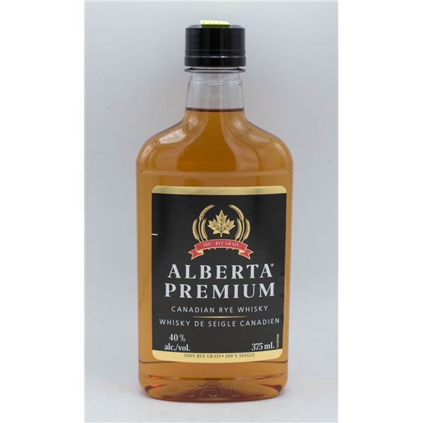 ALBERTA PREMIUM CANADIAN RYE WHISKY 375ML 40% ABV
