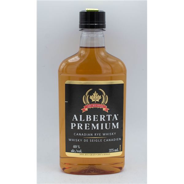 ALBERTA PREMIUM CANADIAN RYE WHISKY 375ML 40% ABV