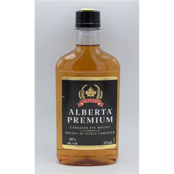 ALBERTA PREMIUM CANADIAN RYE WHISKY 375ML 40% ABV