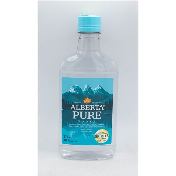 ALBERTA PURE VODKA 375ML 40% ABV